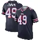 ＃49 Youth Keonta Jenkins Navy Legend Buffalo Bills Inverted Jersey