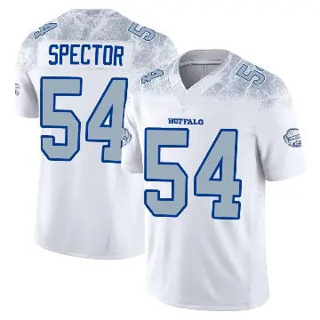 ＃54 Youth Baylon Spector White Limited Buffalo Bills 2025 Rivalries Collection Jersey