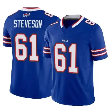 ＃61 Youth Gable Steveson Royal Limited Buffalo Bills Vapor F.U.S.E. Jersey