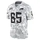 ＃65 Men's Nick Broeker Arctic Camo Limited Buffalo Bills 2024 Salute to Service Jersey