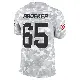 ＃65 Men's Nick Broeker Arctic Camo Limited Buffalo Bills 2024 Salute to Service Jersey