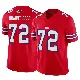 ＃72 Men's Devin Brandt-Epps Red Limited Buffalo Bills Vapor F.U.S.E. Jersey