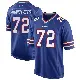 ＃72 Men's Devin Brandt-Epps Royal Blue Game Buffalo Bills Team Color Jersey