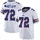 ＃72 Men's Devin Brandt-Epps White Limited Buffalo Bills Color Rush Vapor Untouchable Jersey