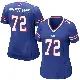 ＃72 Women's Devin Brandt-Epps Royal Blue Game Buffalo Bills Team Color Jersey