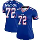 ＃72 Women's Devin Brandt-Epps Royal Legend Buffalo Bills Jersey