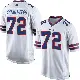 ＃72 Youth Devin Brandt-Epps White Game Buffalo Bills Jersey