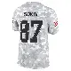 ＃87 Men's Matt Sokol Arctic Camo Limited Buffalo Bills 2024 Salute to Service Jersey