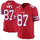 ＃87 Men's Matt Sokol Red Limited Buffalo Bills Color Rush Vapor Untouchable Jersey