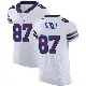 ＃87 Men's Matt Sokol White Elite Buffalo Bills Vapor Untouchable Jersey