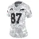 ＃87 Women's Matt Sokol Arctic Camo Limited Buffalo Bills 2024 Salute to Service Jersey