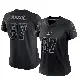 ＃87 Women's Matt Sokol Black Limited Buffalo Bills Reflective Jersey