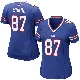 ＃87 Women's Matt Sokol Royal Blue Game Buffalo Bills Team Color Jersey