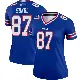 ＃87 Women's Matt Sokol Royal Legend Buffalo Bills Jersey