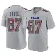 ＃87 Youth Matt Sokol Gray Game Buffalo Bills Atmosphere Fashion Jersey