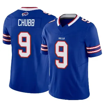 ＃9 Men's Bradley Chubb Royal Limited Buffalo Bills Vapor F.U.S.E. Jersey