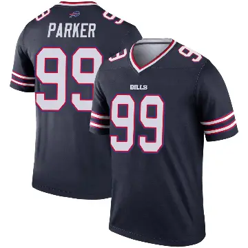 ＃99 Youth T.J. Parker Navy Legend Buffalo Bills Inverted Jersey