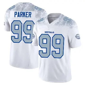 ＃99 Youth T.J. Parker White Limited Buffalo Bills 2025 Rivalries Collection Jersey
