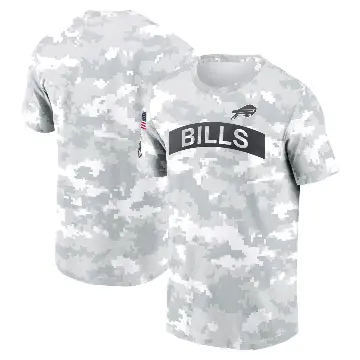 Men's Arctic Camo Buffalo Bills 2024 Salute To Service Performance T-Shirt