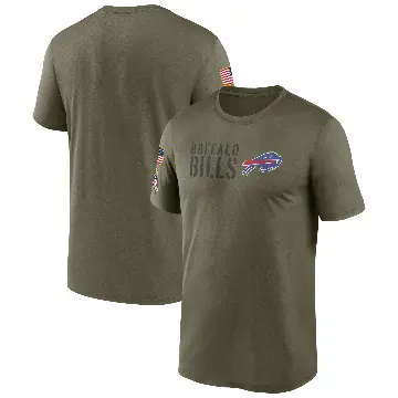 Men's Olive Legend Buffalo Bills 2022 Salute to Service Team T-Shirt