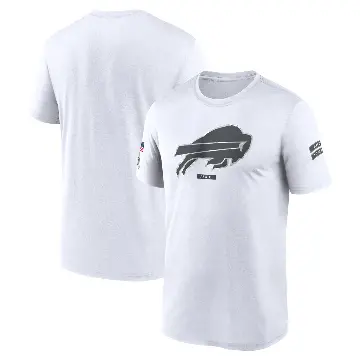 Men's White Legend Buffalo Bills 2024 Salute To Service Performance T-Shirt