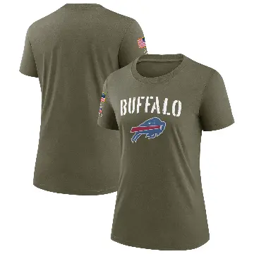 Women's Olive Legend Buffalo Bills 2022 Salute To Service T-Shirt